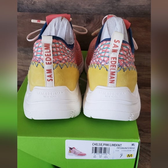 NWT SAM ELDELMAN Chelsie Sneakers - Picture 5 of 8